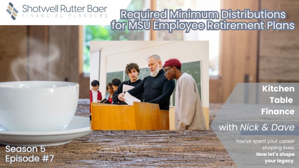 RMD for MSU Employees