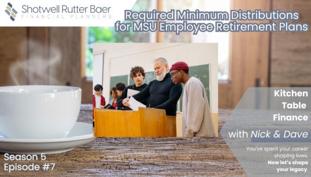 RMD for MSU Employees