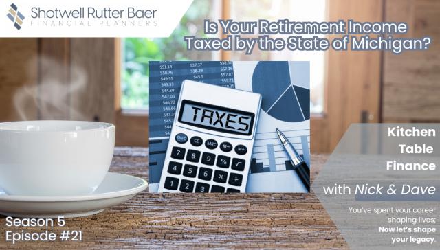 retirement income taxed by the State of Michigan
