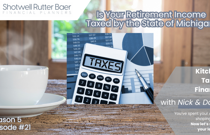 retirement income taxed by the State of Michigan